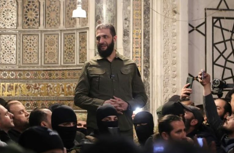 Syrian Rebel Leader Declares ‘Historic Victory’ at Damascus’ Umayyad Mosque