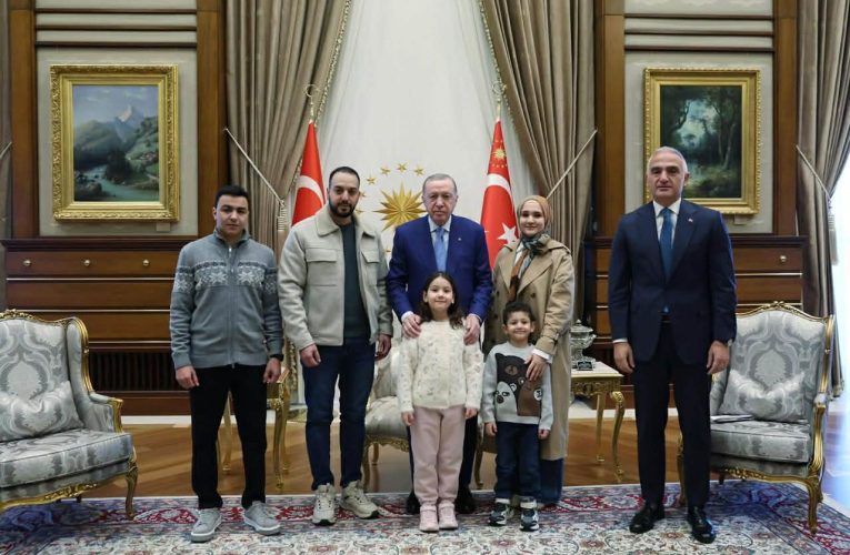 Turkey’s president receives family of Hind Rajab, six-year-old killed in Gaza