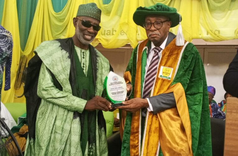 Akintunde Bags Bola Ajibola Community Award; Backs FG on University Consolidation and Technical Education Reforms