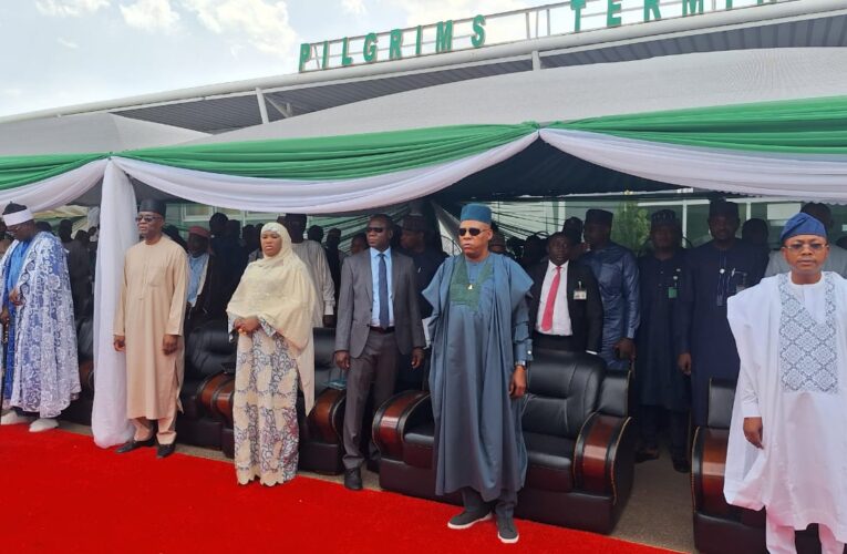 Shettima bids Nigerian pilgrims farewell as 2026 airlift begins