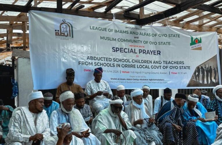 Oyo Imams Hold Special Prayers Over Abducted Pupils and Teachers
