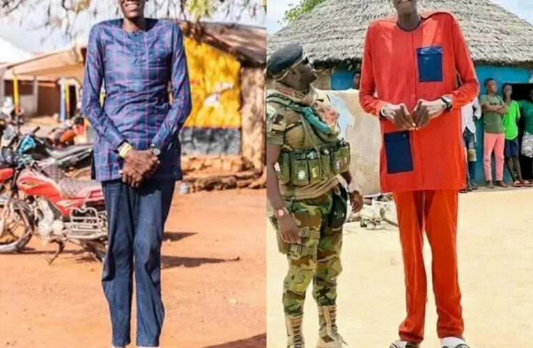 Ghana’s 7ft 4in Man Who Stunned the World Dies at 33