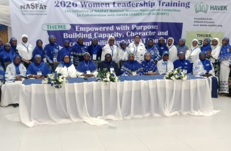 NASFAT ends women leadership training with call for service over status