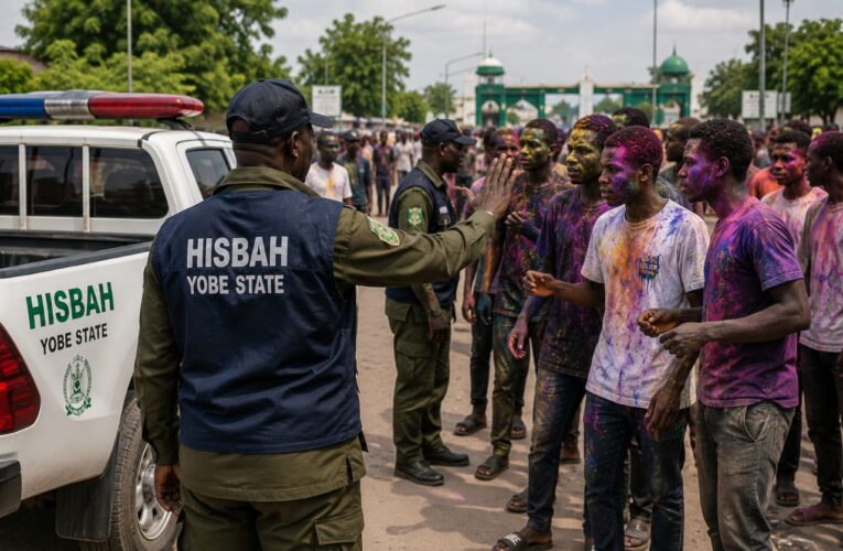 Yobe Hisbah Halts Color Festival, Warns Youth on Islamic Values