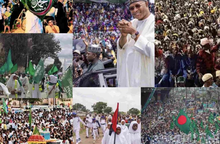 Nigeria turns into a sea of devotion as millions mark Mawlidun Nabiyy 2026
