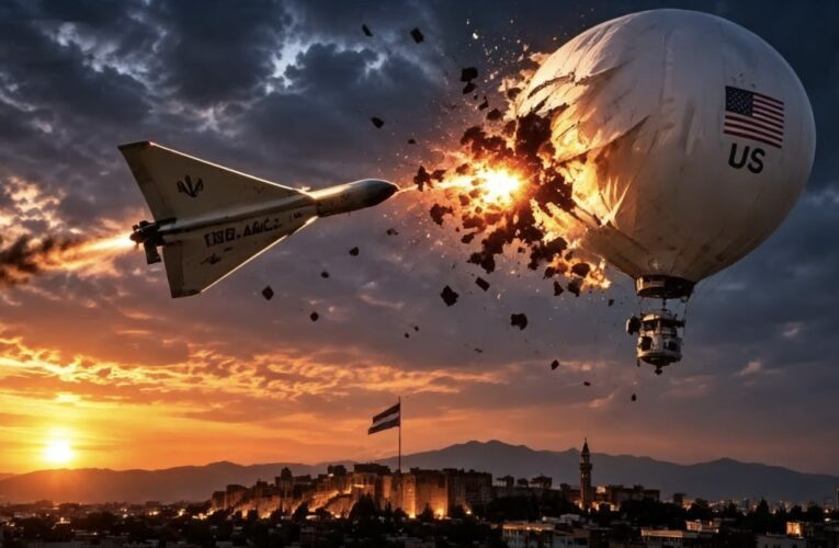 IRGC Says It Destroyed US Surveillance Balloon Over Northern Iraq