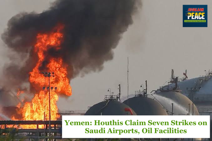 Yemen: Houthis Claim Seven Strikes on Saudi Airports, Oil Facilities