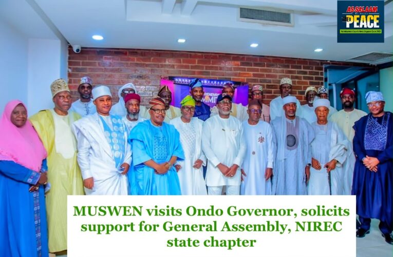 Aiyedatiwa Backs Ondo NIREC Chapter, MUSWEN General Assembly